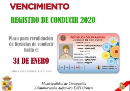 MUNICIPALIDAD DE CONCEPCIÓN INSTA A CONTRIBUYENTES A ABONAR LOS TRIBUTOS ANTES DEL VENCIMIENTO, A FIN DE EVITAR RECARGO POR EL INCUMPLIMIENTO.