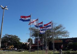 PROSIGUEN TRABAJOS DE REMOZAMIENTO EN LA ROTONDA DE ACCESO A LA CIUDAD DE CONCEPCIÓN.