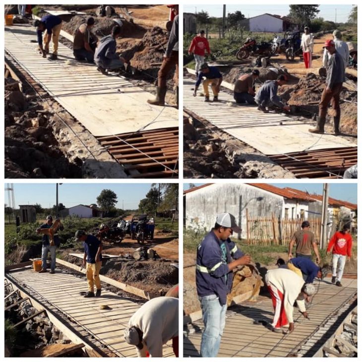 OBRAS PARA MEJORAR VIALIDAD EN LOS BARRIOS.