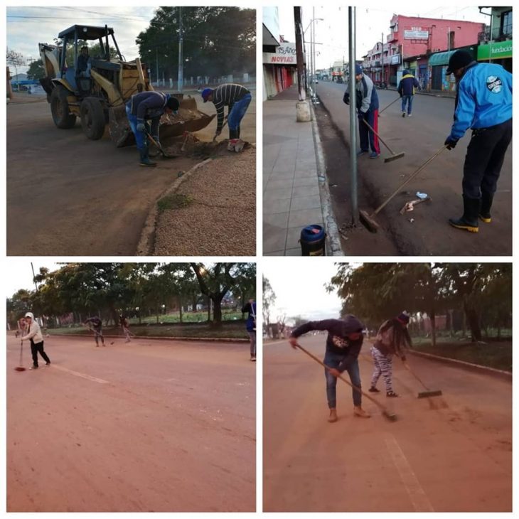 TRABAJOS DE ASEO URBANO