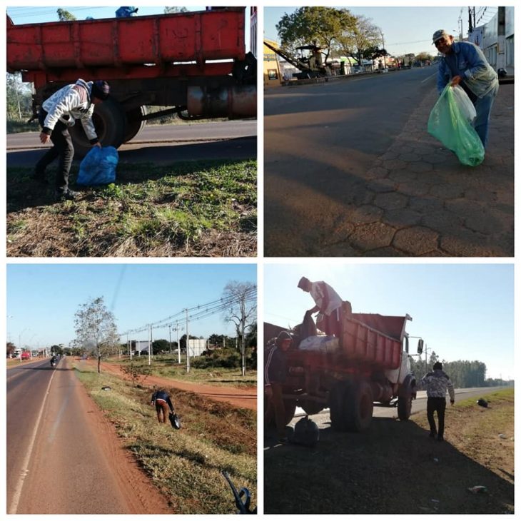 ASEO URBANO EN ACCIÓN.