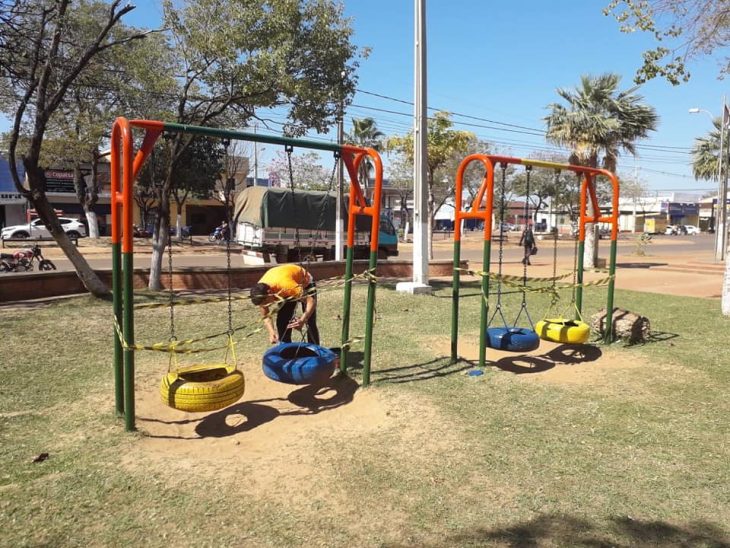 MEJORAMIENTO DE LOS ESPACIOS PÚBLICOS, PLAZA AGUSTIN F. DE PINEDO.