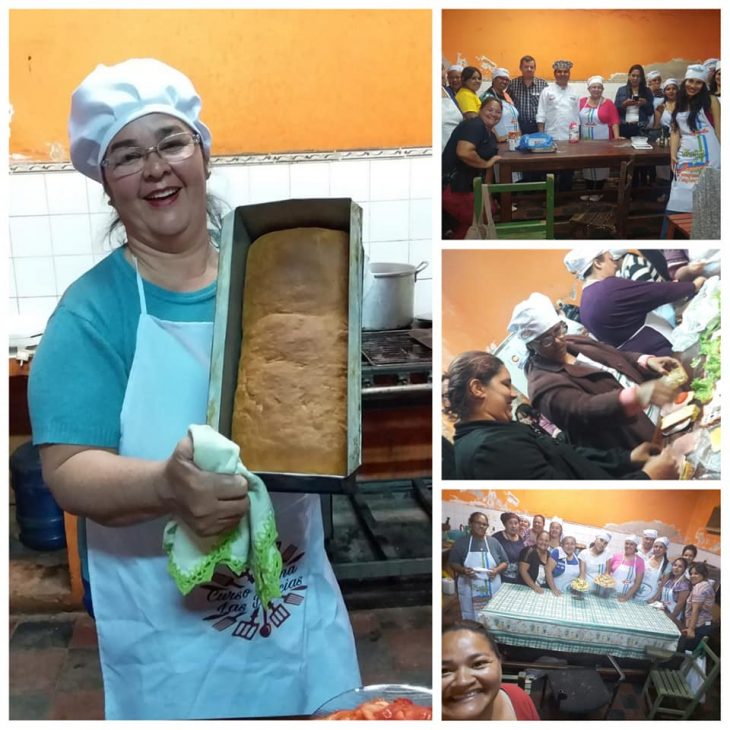 EXITOSO CURSO TALLER DE PANES ARTESANALES.