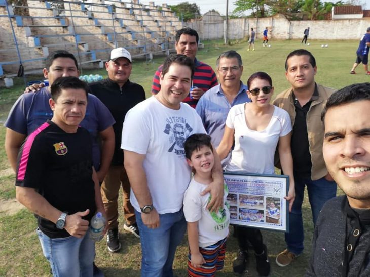 INTENDENTE ACOMPAÑÓ PRÁCTICA DE LA SELECCIÓN CONCEPCIONERA DE FÚTBOL-CATEGORÍA MAYORES.