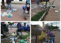 SALUBRIDAD, DESDE LAS PRIMERAS HORAS DE ÉSTE MARTES REALIZA TRABAJOS DE LIMPIEZA INTEGRAL Y RECOLECCIÓN DE RESIDUOS EN DISTINTOS PUNTOS DE LA CIUDAD.