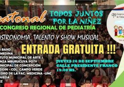 PEATONAL “TODOS JUNTOS POR LA NIÑEZ”-9NO. CONGRESO REGIONAL DE PEDIATRÍA.