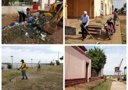 SALUBRIDAD EN TAREAS DE LIMPIEZA EN EL ANTIGUO PUERTO DE CONCEPCIÓN.