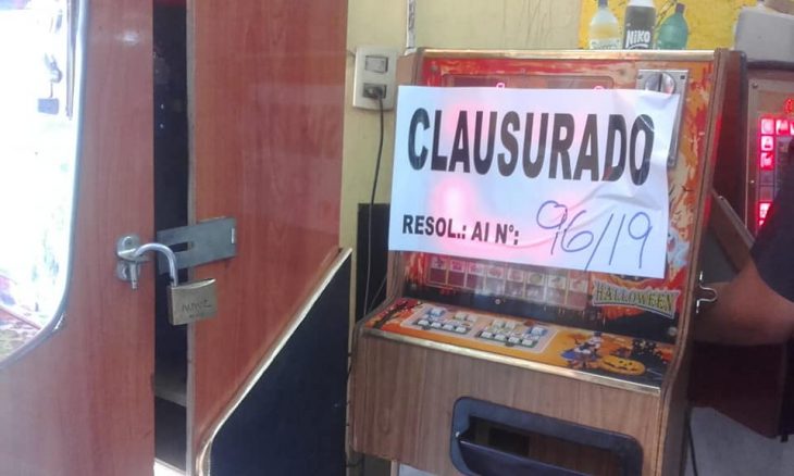 JUZGADO DE FALTAS ORDENA DECOMISO DE MÁQUINAS TRAGAMONEDAS por Res. IM N°96/19.