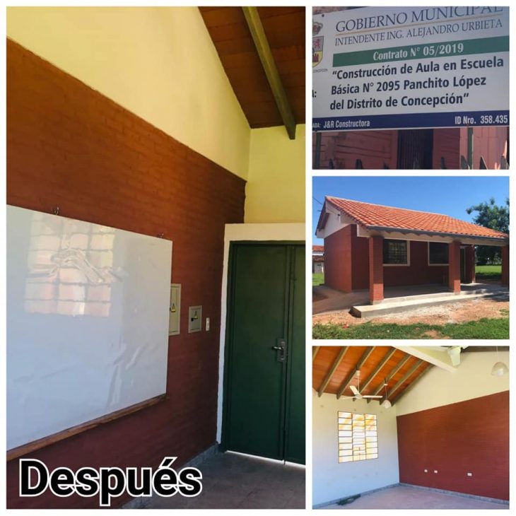 PANCHITO LÓPEZ ES BENEFICIADO CON NUEVA INFRAESTRUCTURA PARA LA EDUCACIÓN. 