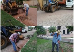 ASEO URBANO EN DISTINTOS PUNTOS DE LA CIUDAD.
