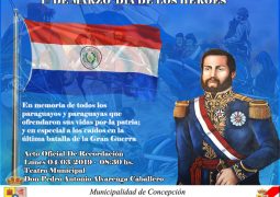 1º DE MARZO DÍA DE LOS HÉROES ACTO DE RECORDACIÓN.