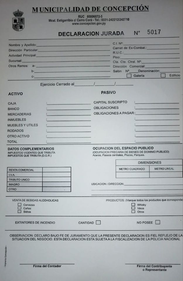 INFORMACIÓN IMPORTANTE PARA CONTRIBUYENTES‼