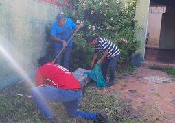 MINGA AMBIENTAL EN EL CENTRO DE FORMACIÓN Y CAPACITACIÓN LABORAL ESCUELA TALLER DE CONCEPCIÓN.