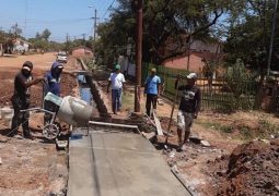 MEJORAS EN EL BARRIO INMACULADA BENEFICIARÁ A TODA LA COMUNIDAD.