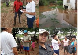ENTREGA DE CARPAS A FAMILIAS AFECTADAS POR DESBORDES DE ARROYOS.