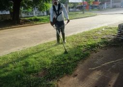ASEO URBANO SOBRE AVDA. HERIBERTO COLOMBINO.