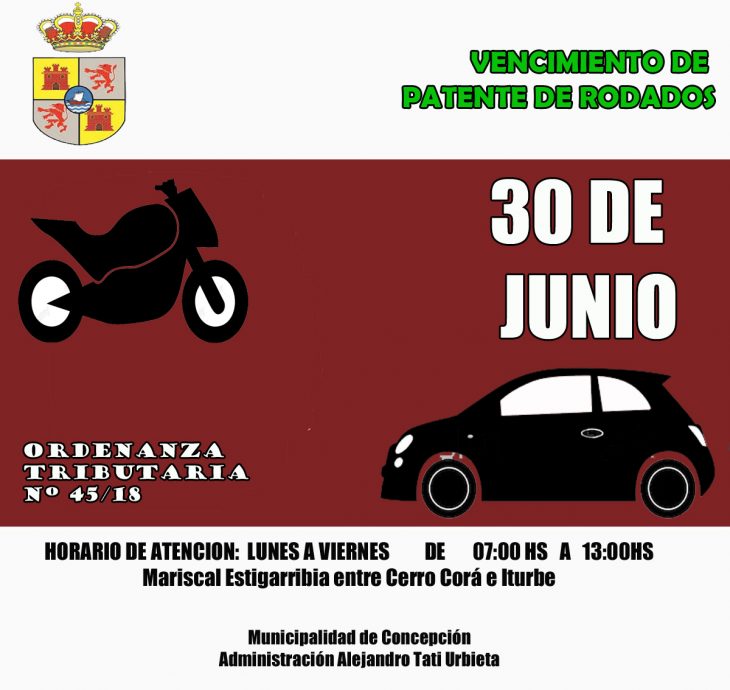 VENCIMIENTOS TRIBUTARIOS DEL MES DE JUNIO.